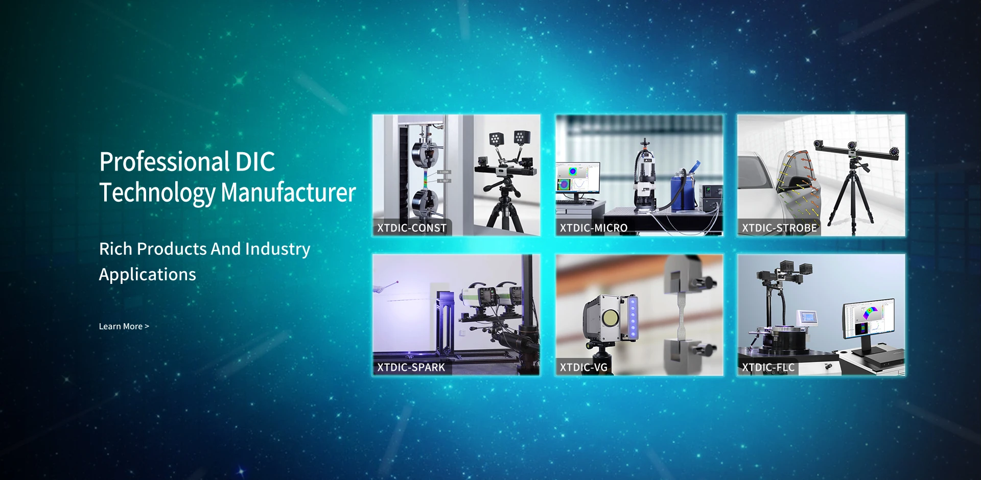 Photographic blue light 3D scanner, high-precision 3D scanner, 3D strain measurement system, non-contact strain measurement, digital image correlation method (DIC technology), 3d DIC, video extensometer, 3D bent tube inspection system