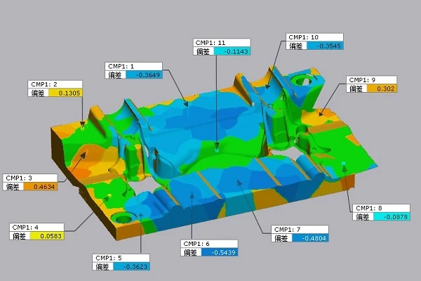 XTOM高精度3D扫描仪助力压铸模具革新3D测量方式