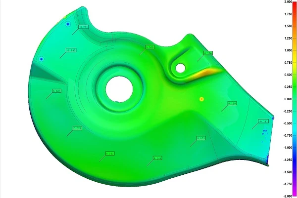 XTOM蓝光三维扫描仪用于中小尺寸复杂结构零件3D检测