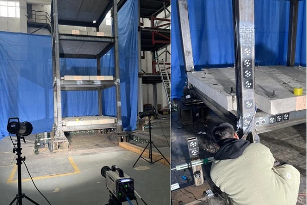 高速dic技术,高速dic测量系统,振动台模拟试验