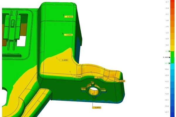 蓝光三维扫描仪,高精度3D扫描,注塑件3D检测