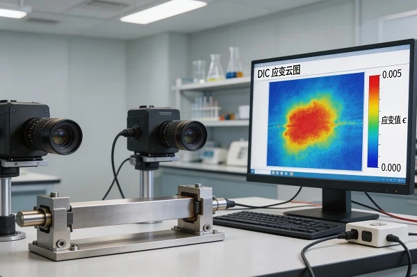 三维应变测量系统,dic技术,应力-应变工程测试