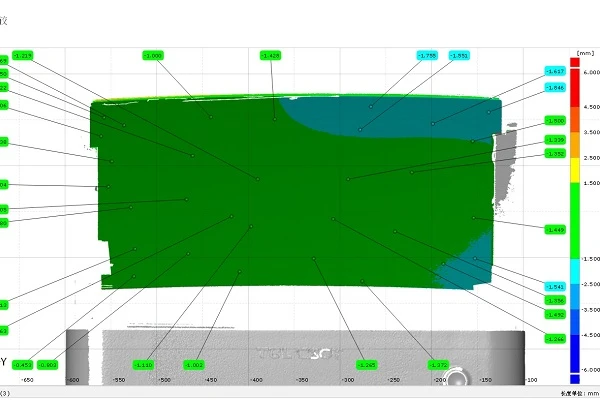 蓝光三维扫描仪,汽车玻璃3D检测