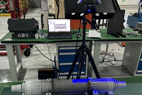 蓝光三维扫描仪,磁性轴承3D扫描,磁性轴承全尺寸检测