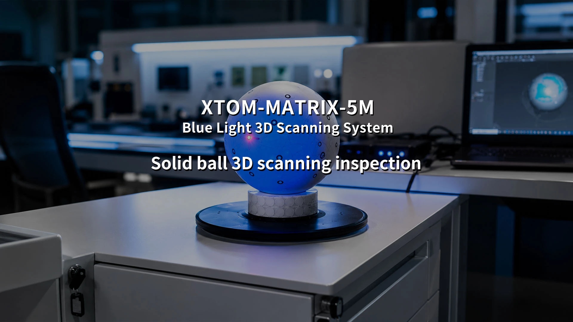 3D scanning, solid ball inspection, sphere inspection, XTOP3D, metrology, quality control, 3D scan