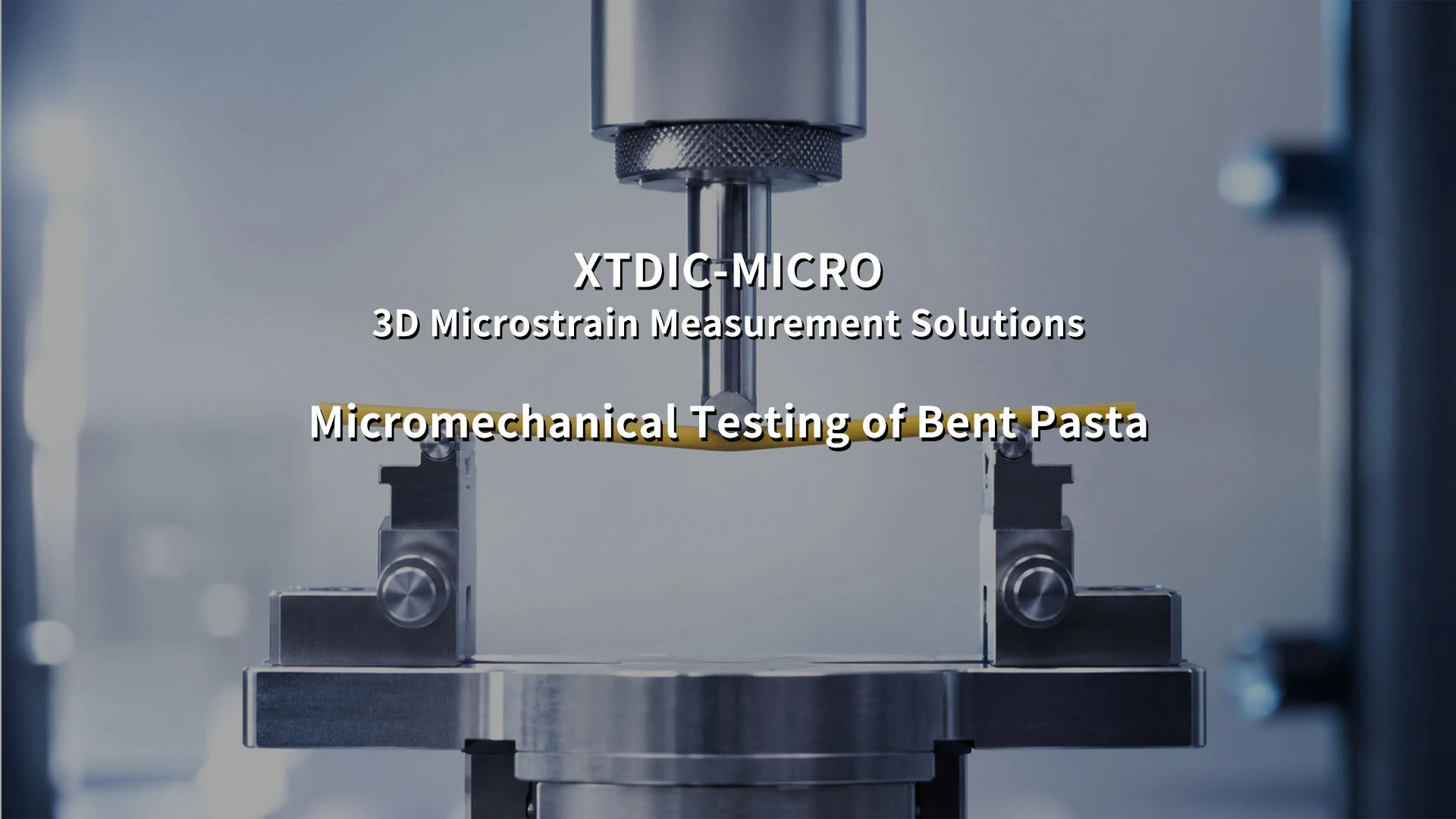 micromechanical testing, pasta bending test, fracture mechanics, material analysis, XTOP3D equipment