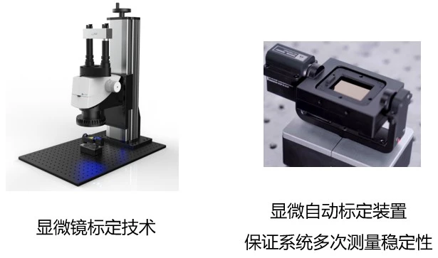 dic原位试验显微镜自动标定技术示意图