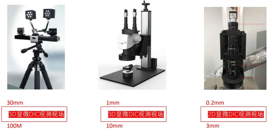 新拓三维XTDIC-MICRO显微应变测量系统硬件设备展示图