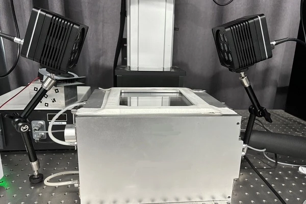 单晶硅材料热变形DIC测试试件