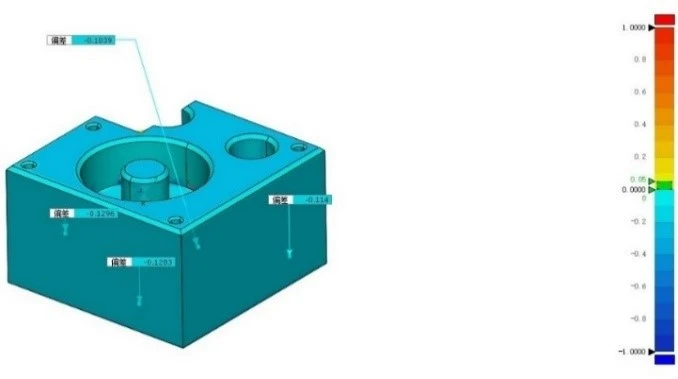 蓝光三维扫描仪用于3D打印金属件三维尺寸检测