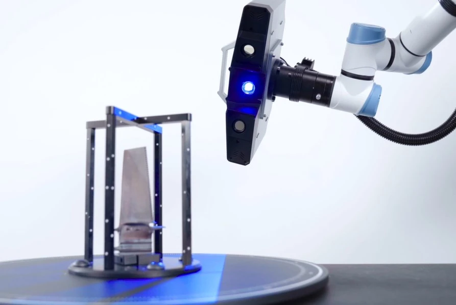 TransForm-ROB自动化三维扫描检测系统用于叶片锻铸件3D全尺寸检测