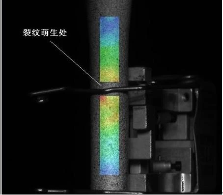 数字图像相关DIC技术用于金属棒料构件疲劳失效测试