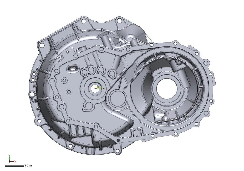 高精度蓝光三维扫描仪用于汽车变速箱锻铸件3D尺寸检测