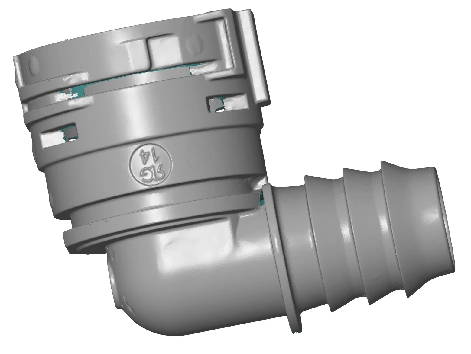 高精度蓝光三维扫描仪用于自动饮水机塑胶件3D全尺寸检测