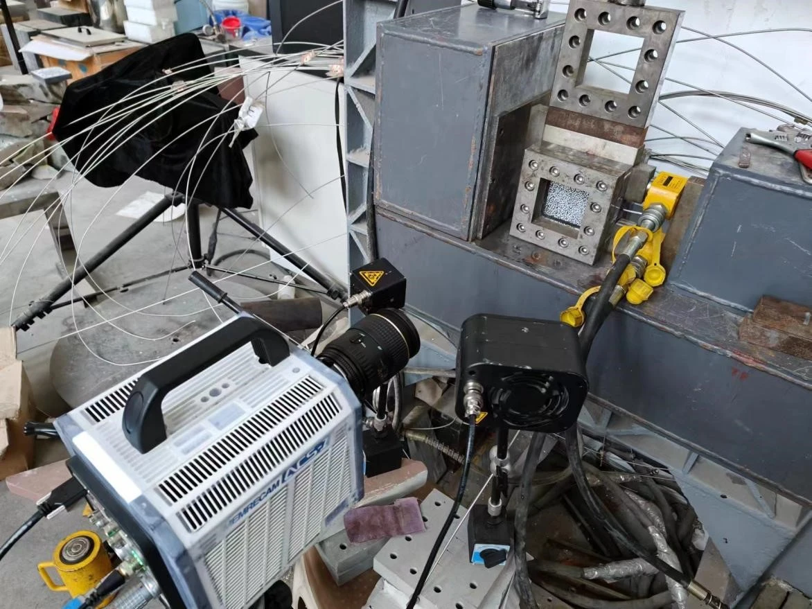 高速DIC测量技术用于高速压缩瞬态裂纹演化分析