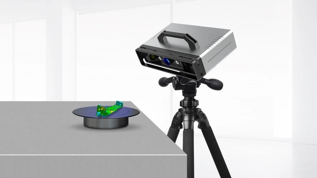 XTOM小幅面蓝光三维扫描仪用于微小尺寸注塑件3D全尺寸检测