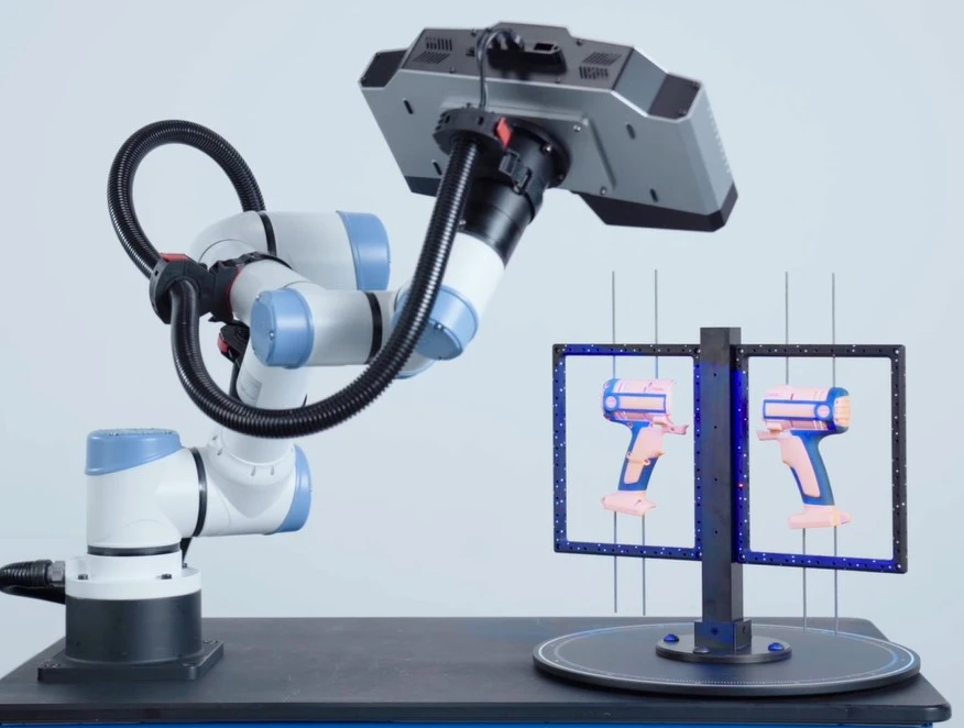 新拓三维XTOM-TRANSFORM自动化3D检测系统用于电机电器塑胶件批量3D测量 新拓三维XTOM-TRANSFORM自动化3D检测系统用于电机电器塑胶件批量3D测量