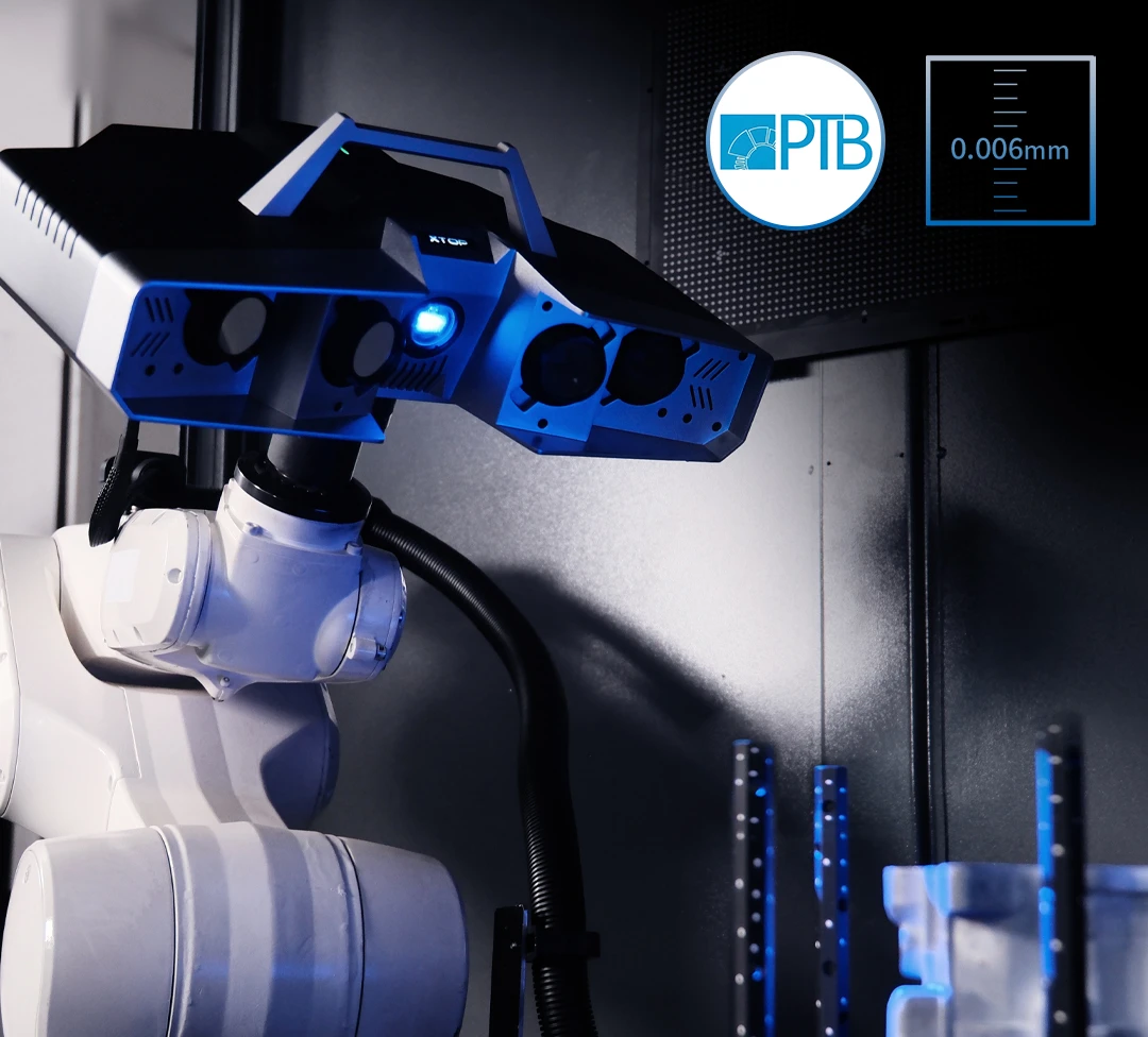 新拓三维XTOM-MATRIX 12M微米级精度蓝光三维扫描仪