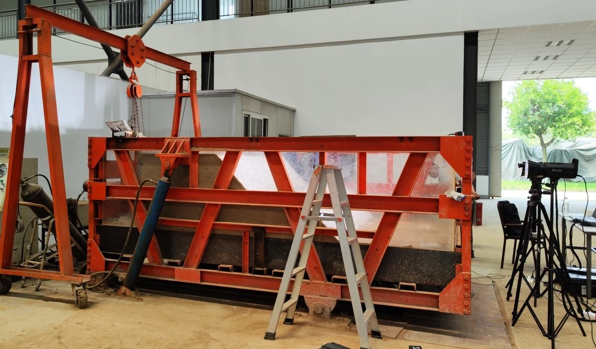 新拓三维数字图像相关dic技术用于滑坡防治格构锚固模型变形监测