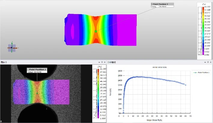 新拓三维DIC三维显微应变测量系统在微试样力学性能测试中的应用 新拓三维DIC三维显微应变测量系统在微试样力学性能测试中的应用