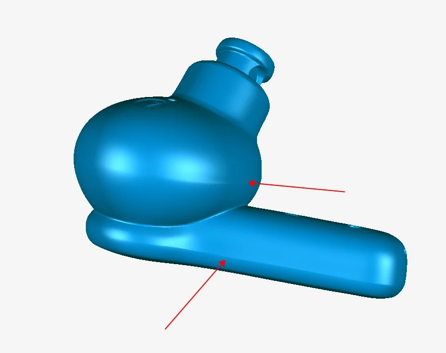 XTOM蓝光三维扫描测量仪用于智能耳机三维建模