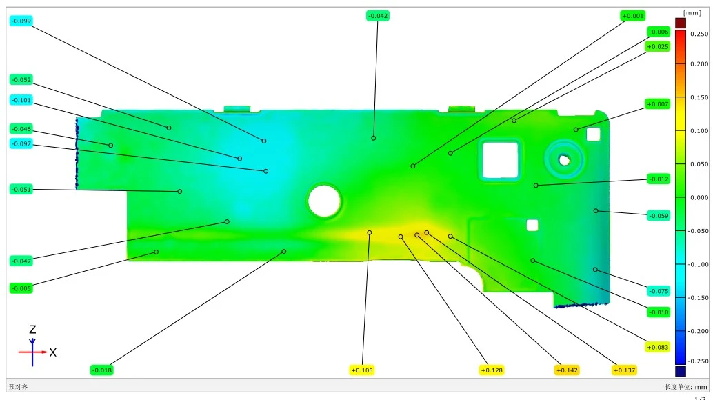 XTOM蓝光三维扫描测量仪用于笔记本电脑注塑件3D全尺寸检测 XTOM蓝光三维扫描测量仪用于笔记本电脑注塑件3D全尺寸检测