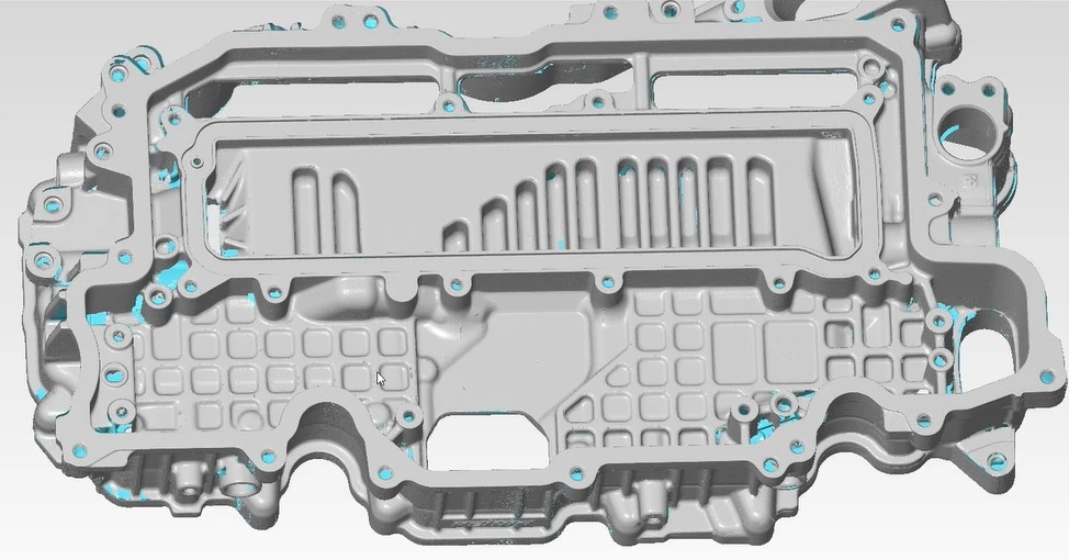 新拓三维XTOM-STATION自动化检测中心用于铸件自动化3D测量