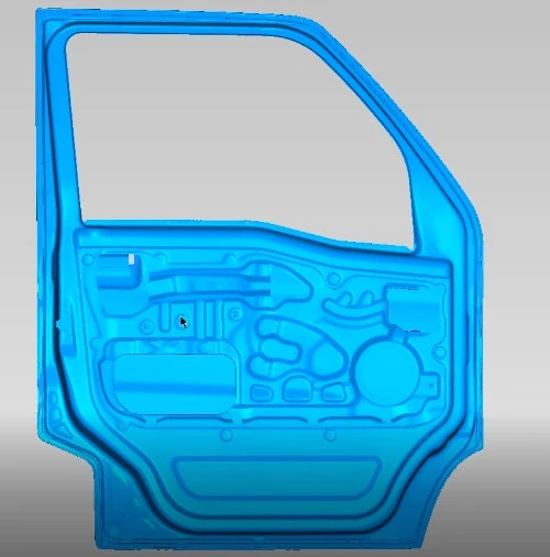 新拓三维XTOM-STATION自动化检测中心用于汽车钣金件自动化3D测量