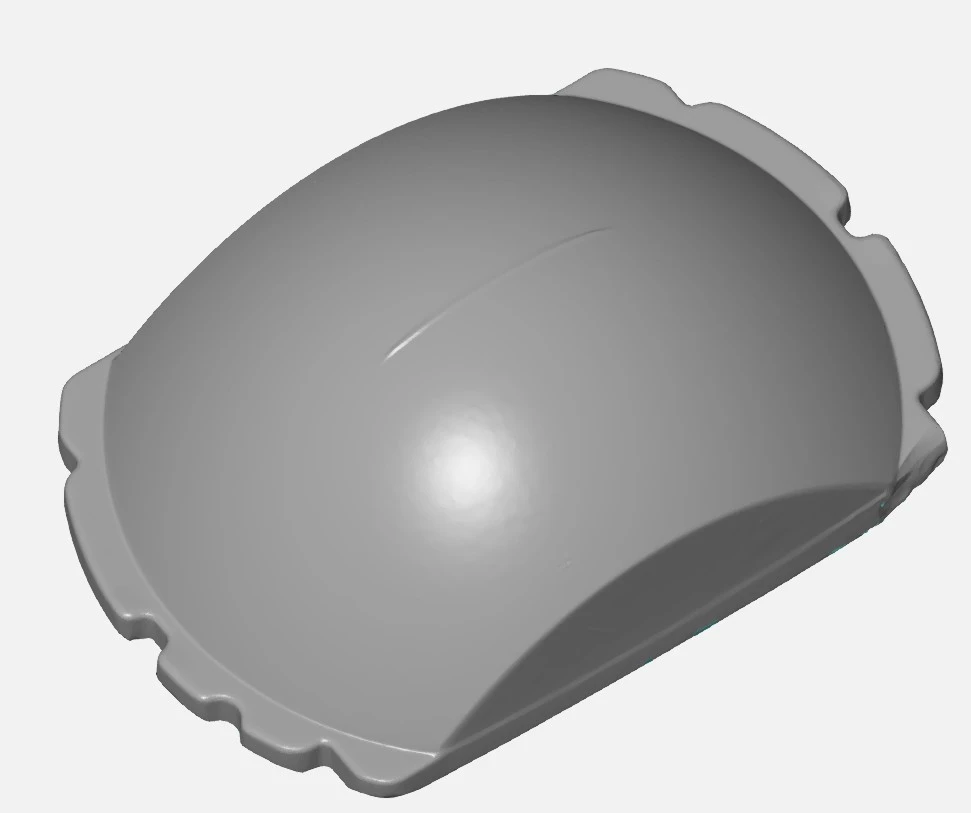 XTOM拍照式蓝光三维扫描仪获取输出车灯注塑件3D数据模型