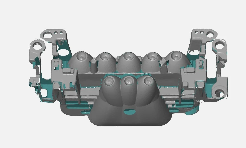 车灯结构件3D数据模型