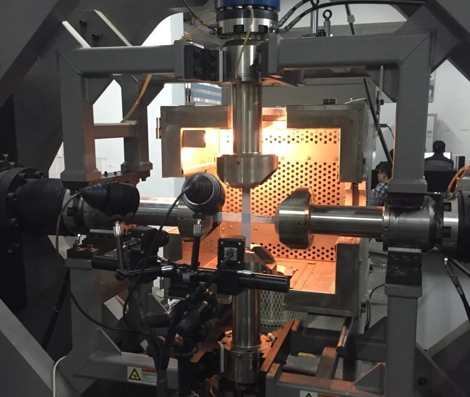 数字图像相关DIC技术用于复合材料高温双向拉伸测量