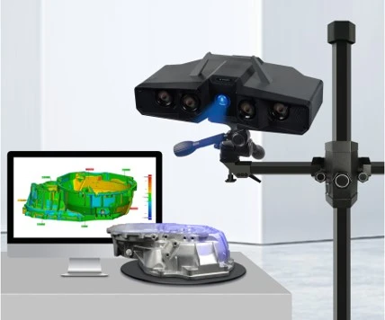 XTOM工业级蓝光三维扫描仪用于精密铸件全尺寸三维检测