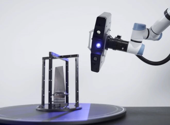 XTOM工业级蓝光三维扫描仪用于航空叶片铸件全尺寸三维检测