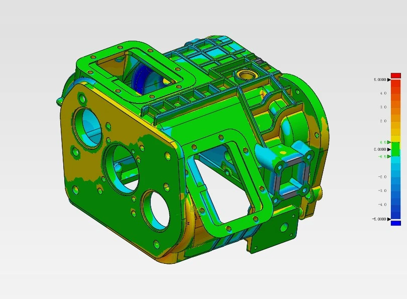 XTOM工业级蓝光三维扫描仪用于复杂精密铸件全尺寸三维检测