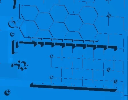 XTOM-12M微米级精度蓝光三维扫描仪用于电脑键盘注塑件3D检测