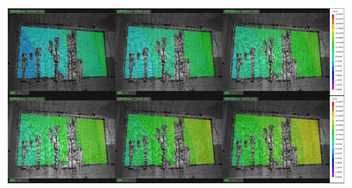 数字散斑DIC技术分析道桥箱梁四点弯曲加载过程裂纹宽度与演化
