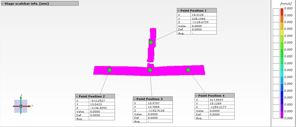 三维应变测量系统用于3D打印金属件受压全场变形测量