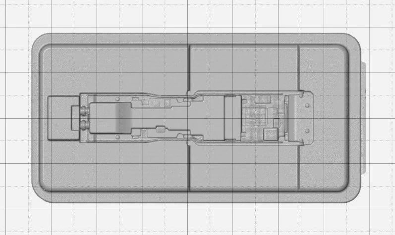 注塑模具3D扫描数据模型图 注塑模具3D扫描数据模型图