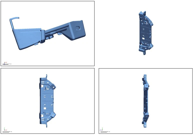 复杂精密注塑件3D扫描数据模型（STL格式）