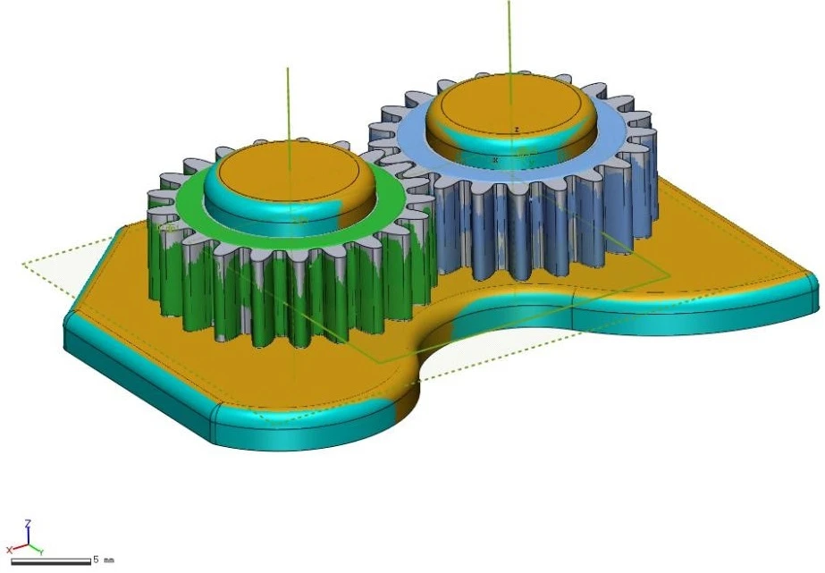 XTOM蓝光三维扫描仪用于齿轮3D扫描虚拟装配 XTOM蓝光三维扫描仪用于齿轮3D扫描虚拟装配