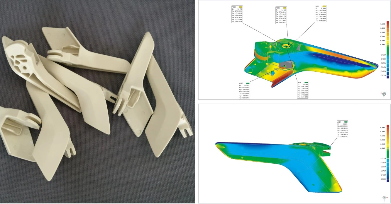 XTOM蓝光三维扫描仪用于汽车车门注塑件全尺寸三维检测