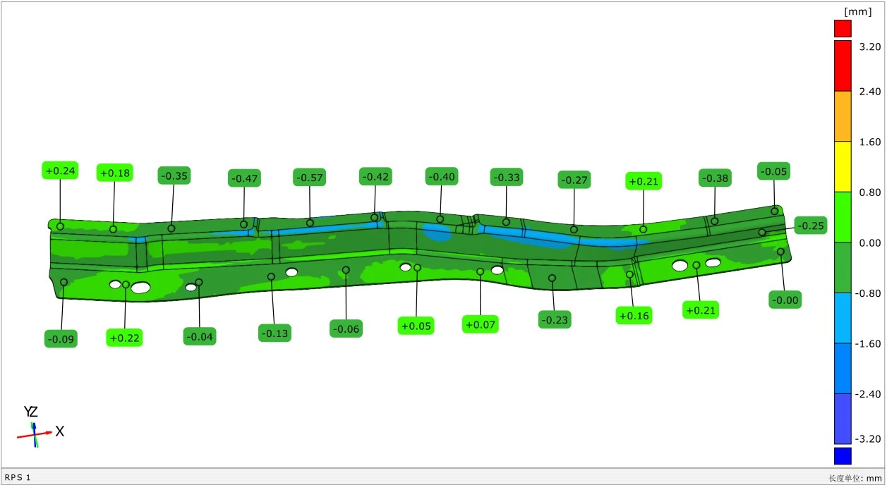 XTOM蓝光三维扫描仪用于汽车钣金冲压件全尺寸三维检测 XTOM蓝光三维扫描仪用于汽车钣金冲压件全尺寸三维检测