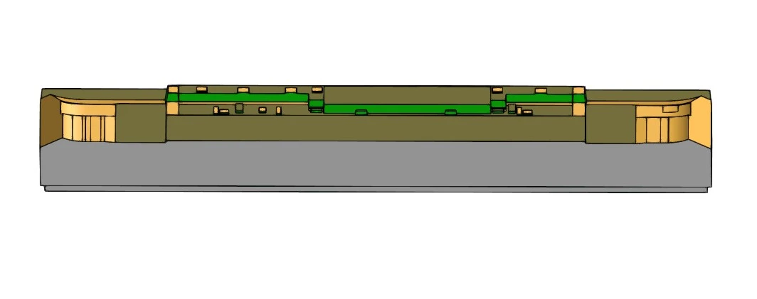 XTOM拍照式蓝光三维扫描仪用于精密栅格电极3D尺寸检测