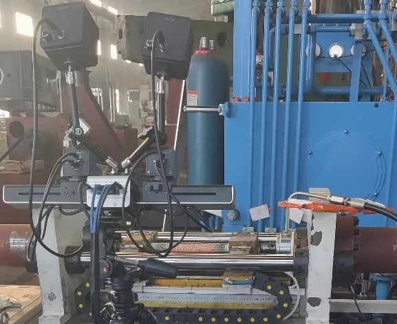 新拓三维高温数字散斑DIC技术用于钢管高温压缩全场应变测量