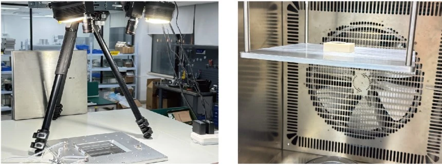 Application of XTOP3D DIC Technology for Material Testing in High- and Low-Temperature Chambers