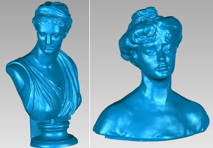 XTOM拍照式蓝光三维扫描仪用于文物手办3D扫描逆向建模