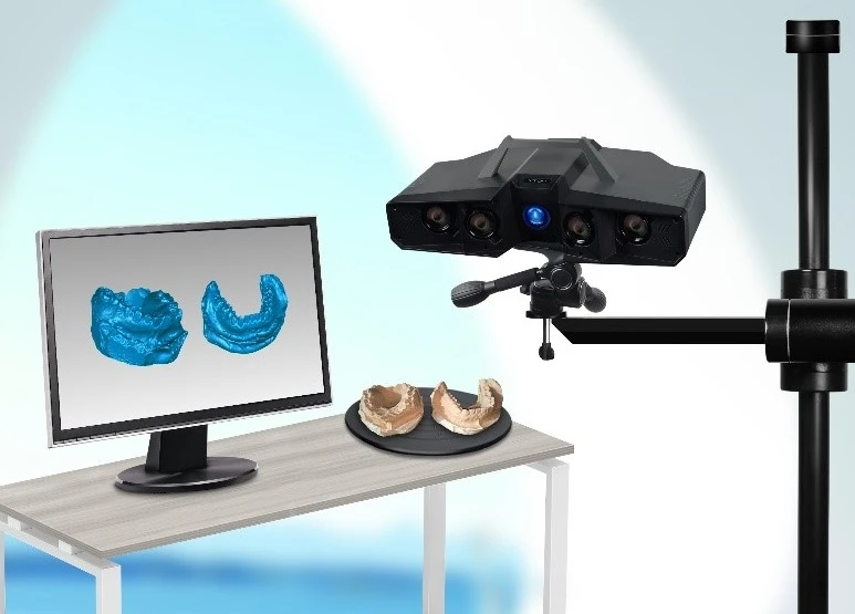 XTOM拍照式蓝光三维扫描仪用于医疗器械结构件3D扫描逆向建模