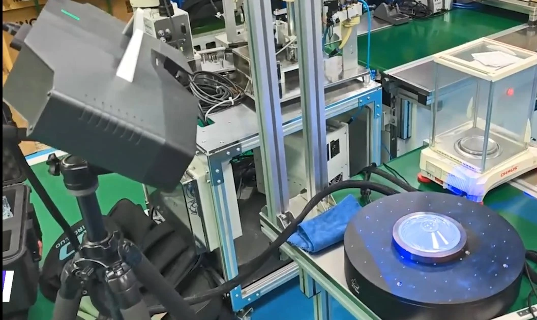 XTOM拍照式蓝光三维扫描仪用于汽车音响模片3D全尺寸检测