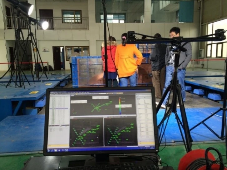 数字图像相关DIC技术结合振动台用于坡面振动特性研究