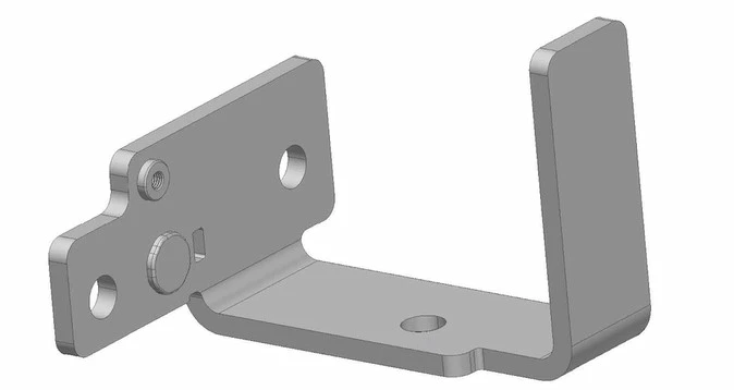 钣金折弯件3D扫描数据模型